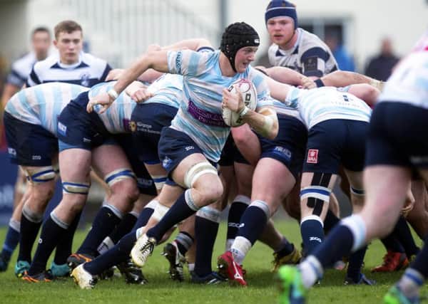 Edinburgh Accies' 
Jamie Sole will play for the Scotland Club XV against their Irish counterparts. Picture: SNS