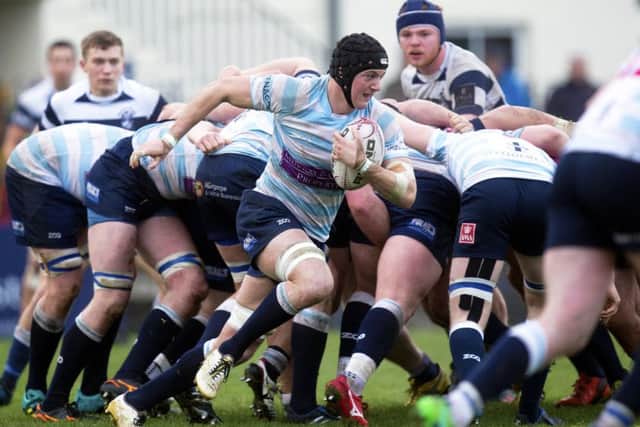 Edinburgh Accies'
Jamie Sole will play for the Scotland Club XV against their Irish counterparts. Picture: SNS