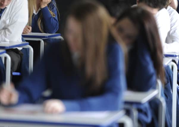 Levels of confidence among young people in Scotland have hit rock bottom, according to a new study. Picture: TSPL