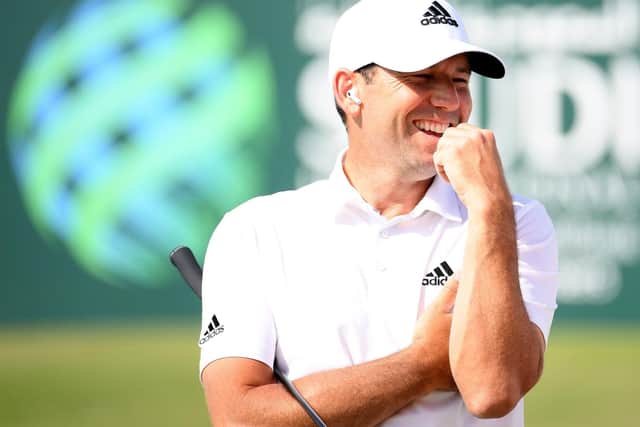 Sergio Garcia is in good fettle heading into this week's Saudi International - 12 months after being disqualified for damaging greens in the same event