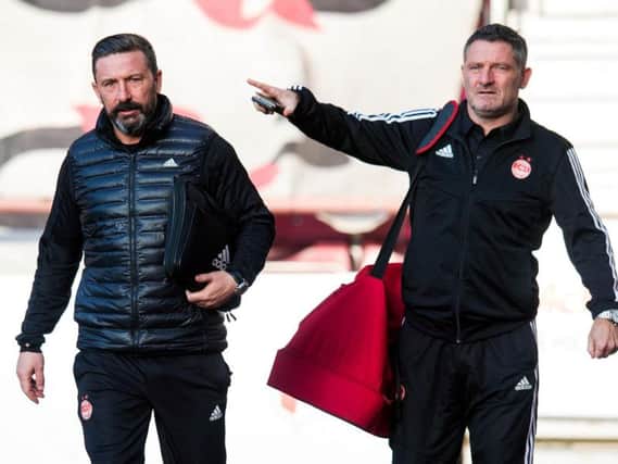 Tony Docherty has backed Derek McInnes after the Aberdeen boss was targeted by boo-boys at the Dons' 0-0 draw with St Mirren