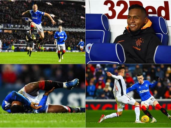 Rangers returned to winning ways as Alfredo Morelos made his comeback but the victory was overshadowed by injury to Jermain Defoe
