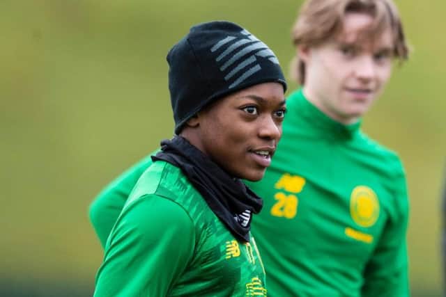 Celtic youngster Karamoko Dembele. Picture: SNS