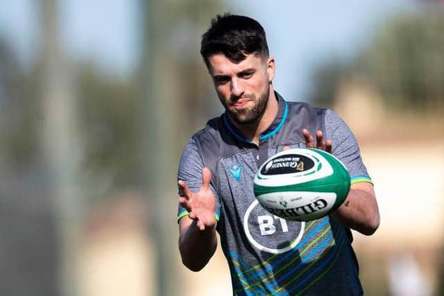 Adam Hastings starts at stand-off in Dublin. Picture: SRU/SNS