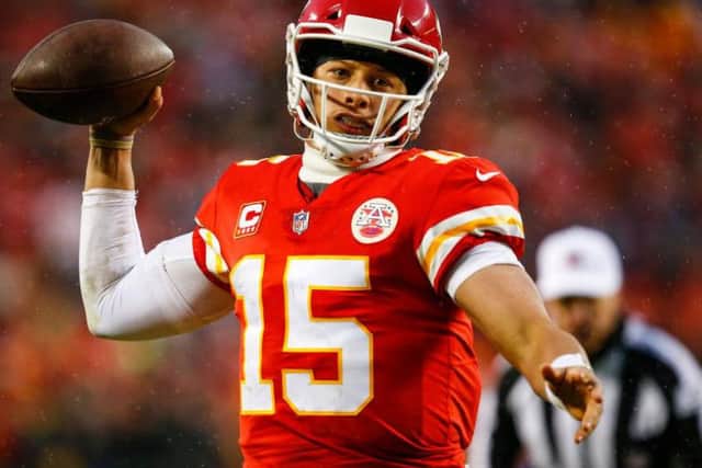 A Kansas City Chiefs triumphant likely hinges on the performance of young quarterback Patrick mahomes (Getty Images)