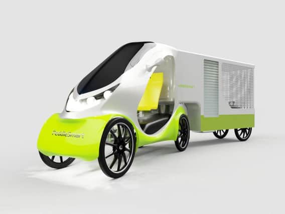 The vehicles are designed for urban spaces and last-mile deliveries. Image: Contributed