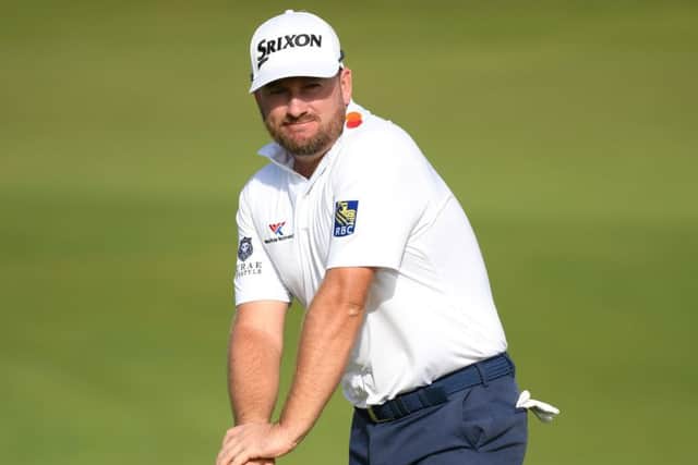 Graeme McDowell maintained his recent good form to set the pace at the Saudi International. Picture: Ross Kinnaird/Getty