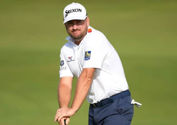 Graeme McDowell maintained his recent good form to set the pace at the Saudi International. Picture: Ross Kinnaird/Getty