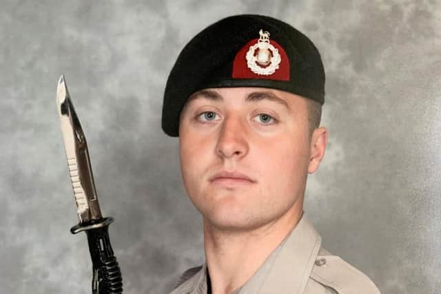 Royal Marine recruit Ethan Jones died in a beach training incident at Tregantle beach in Cornwall.