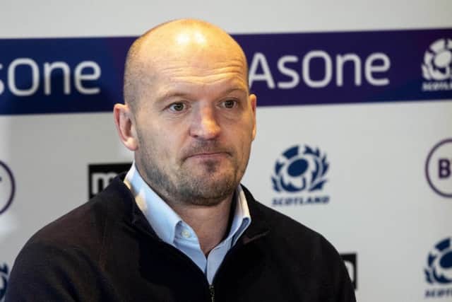 Gregor Townsend says Scotland have 'prepared really well' for the match against Ireland. Picture: SNS/SRU.
