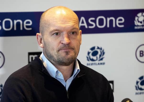 Gregor Townsend says Scotland have 'prepared really well' for the match against Ireland. Picture: SNS/SRU.