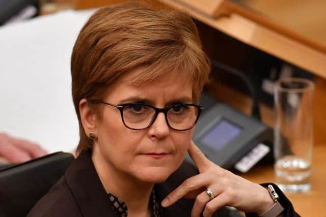 First Minister Nicola Sturgeon lays out the next steps for indyref2. Picture: PA