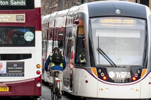 The row centres on payments linked to Edinburgh's controversial tram project. Picture: Ian Georgeson