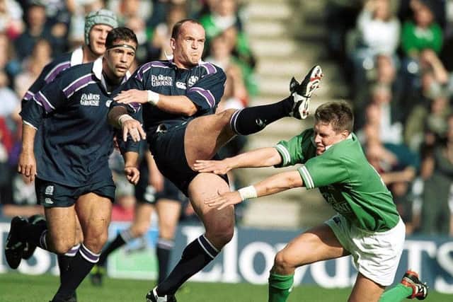 Current boss Gregor Townsend ran the show in the 'Foot and Mouth' game of 2001. Picture: Getty Images