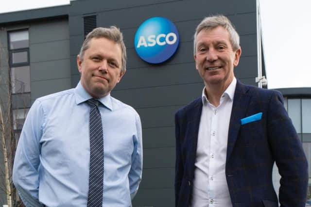 Peter Hollister (left) and Chris Lloyd have joined Asco. Picture: Contributed