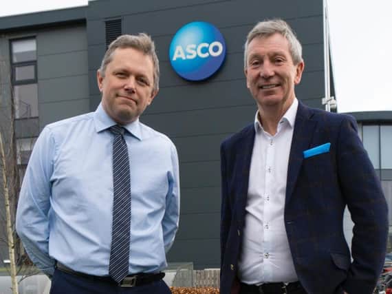 Peter Hollister (left) and Chris Lloyd have joined Asco. Picture: Contributed