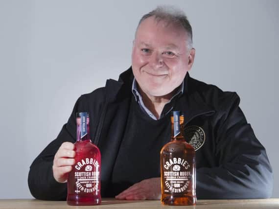 The gins, which launched on Friday, take inspiration from John Crabbies grandsons George and Jack. Picture: Neil Hanna.