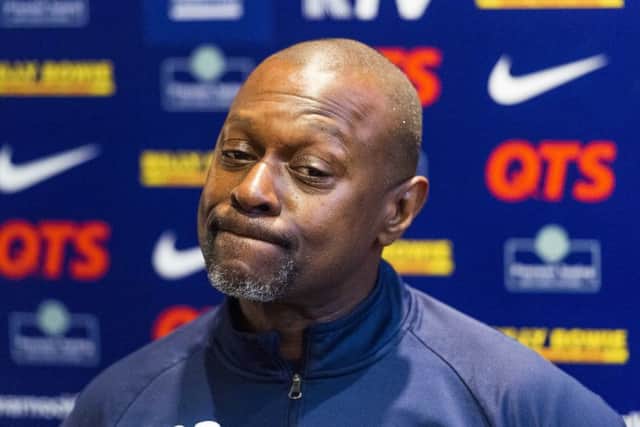 Kilmarnock head coach Alex Dyer is trying to arrest a losing run. Picture: Mark Scates / SNS