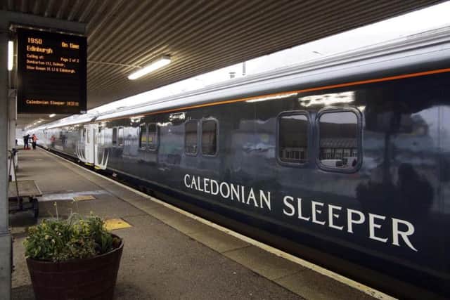 The firm drives and operates the Caledonian Sleeper. Picture: Iain McLean.