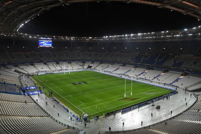 Stade de France, which Eddie Jones says is less romantic than Parc des Princes, but demands more physicality and endurance. Picture: Getty.