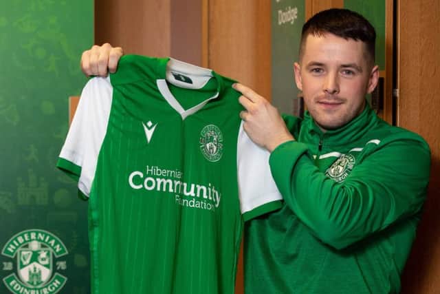 Marc McNulty has joined Hibs on loan from Reading. Picture: Craig Foy / SNS