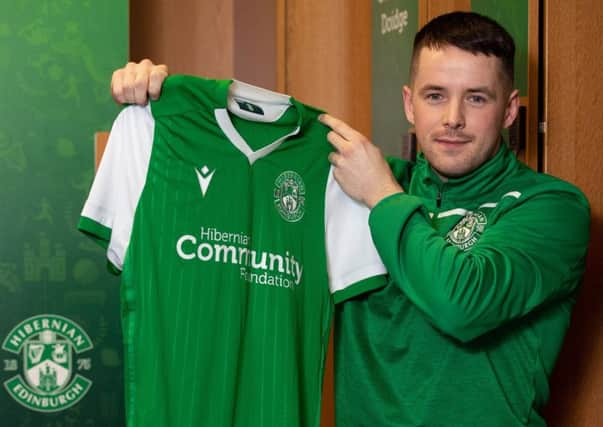 Marc McNulty has joined Hibs on loan from Reading. Picture: Craig Foy / SNS