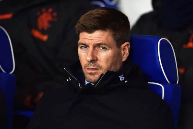 Rangers boss Steven Gerrard.