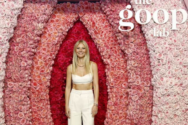 Gwyneth Paltrow at the Goop Lab Special Screening in Los Angeles. Picture: Rachel Murray/Getty