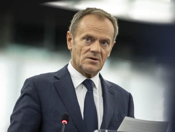 Donald Tusk says an independent Scotland would get "enthusiastic" response if it sought  to rejoin the EU.