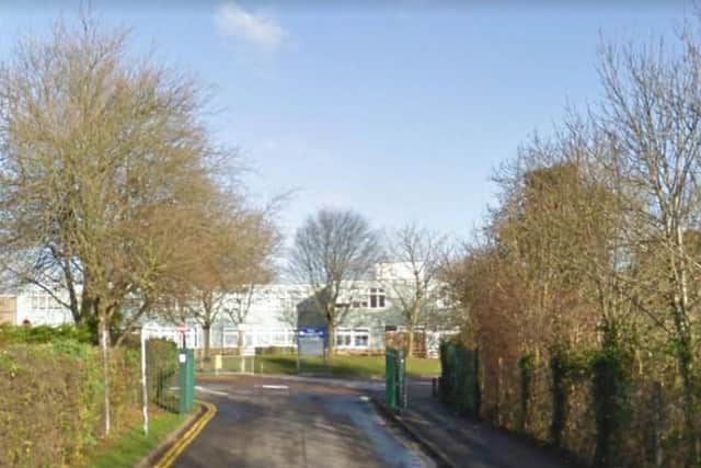 The Year 8 pupils at Cooper School in Bicester, Oxfordshire (pictured) were asked to research the murder of atwo-year-old boy. Picture: Google