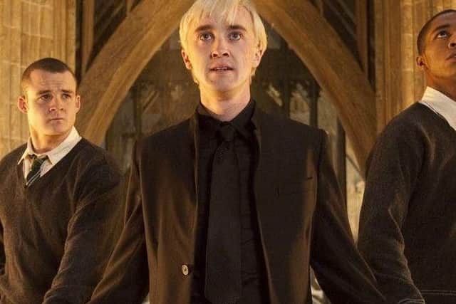 Joshua Herdman, as his character in the Harry Potter franchise.