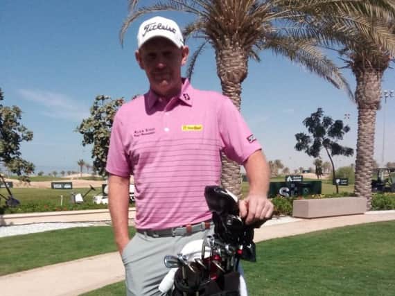 Stephen Gallacher ended up just outside the top 20 in the Saudi International after finishing with a flourish at Royal Greens Golf Club in King Abdullah Economic City