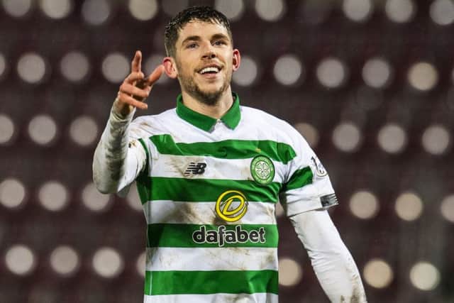 Ryan Christie returned to action for Celti on Sunday and provided his 12th assist of the season. Picture: SNS.
