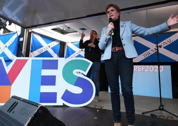 Nicola Sturgeon says any fresh independence referendum must be legal and legitimate