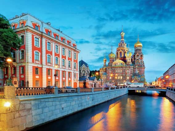 The Church of the Saviour on Spilled Blood, St Petersburg.