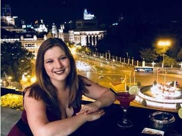 Kimberley McVeigh, 32, was diagnosed with relapsing MS in April 2018   picture: supplied