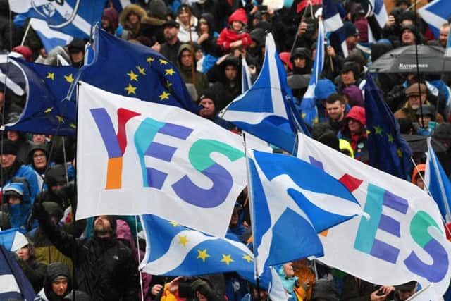 The results come a day afteranother poll by Survationon voting intention found both the yes and no camps on 50 per cent each. Picture: TSPL