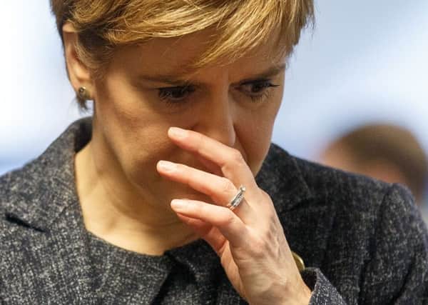 Unionists have been joined by some Nationalists in criticising Nicola Sturgeon but for different reasons (Picture: Robert Perry/pool/AFP via Getty Images)