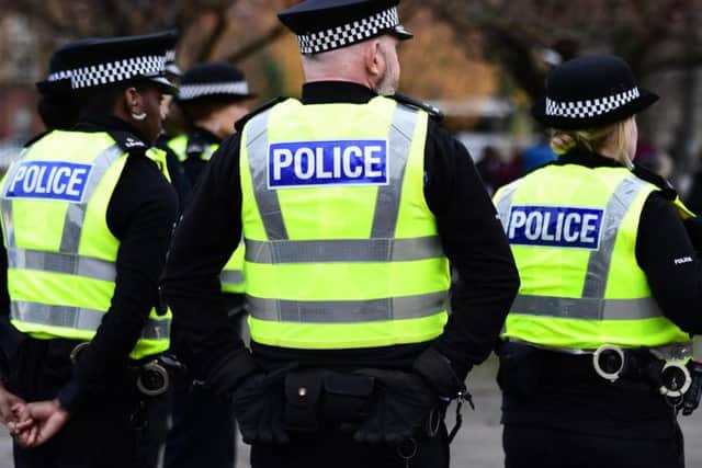 The number of full-time police officers in Scotland rose by 0.5 per cent last year