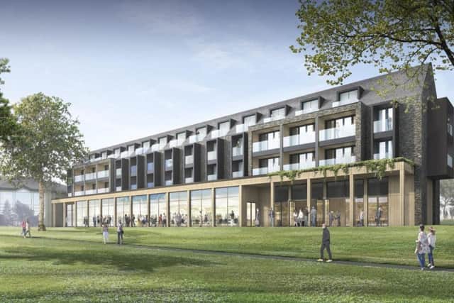 External CGI view of the new extension. Image: Contributed