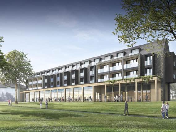 External CGI view of the new extension. Image: Contributed