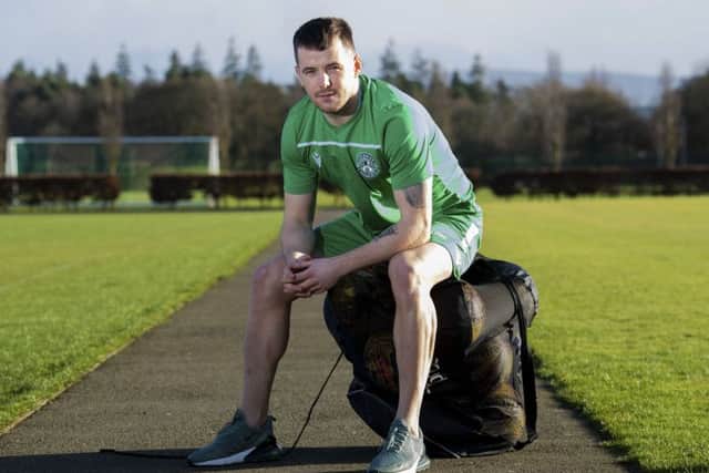 Marc McNulty is back at Hibs after completing a deadline day loan deal. Picture: Craig Foy / SNS