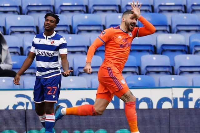 Callum Paterson has scored four goals in eight games for Cardiff. Picture: Getty Images