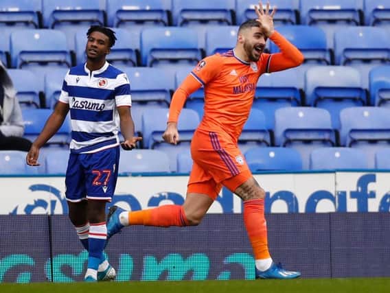 Callum Paterson has scored four goals in eight games for Cardiff. Picture: Getty Images