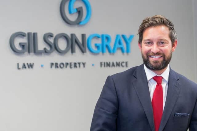 Glen Gilson said the new office marks the natural next step for the firm. PIcture: Ian Georgeson.