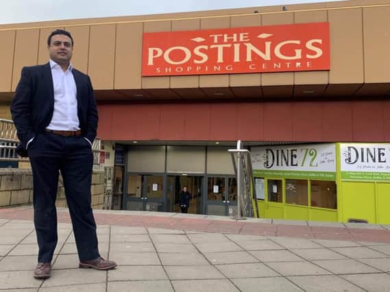 Tahir Ali of Wakefield based Evergold Property - new owners of The Postings which will be renamed The Kirkcaldy Centre.'Picture from Tahir Ali