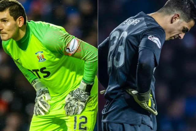 Laurentiu Branescu (left) and Joel Pereira both apologised to their respective clubs following the 3-2 result