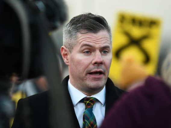 Derek Mackay has apologised and resigned from his position as Finance Secretary. Picture: TSPL