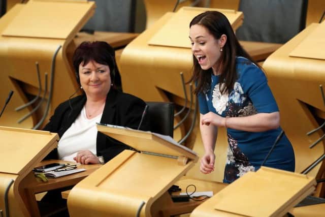 Kate Forbes will deliver the budget in place of Derek Mackay (PA Wire)