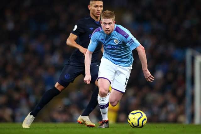 No-one has racked up points from the middle of the park like Kevin De Bruyne. Picture: Clive Brunskill/Getty Images